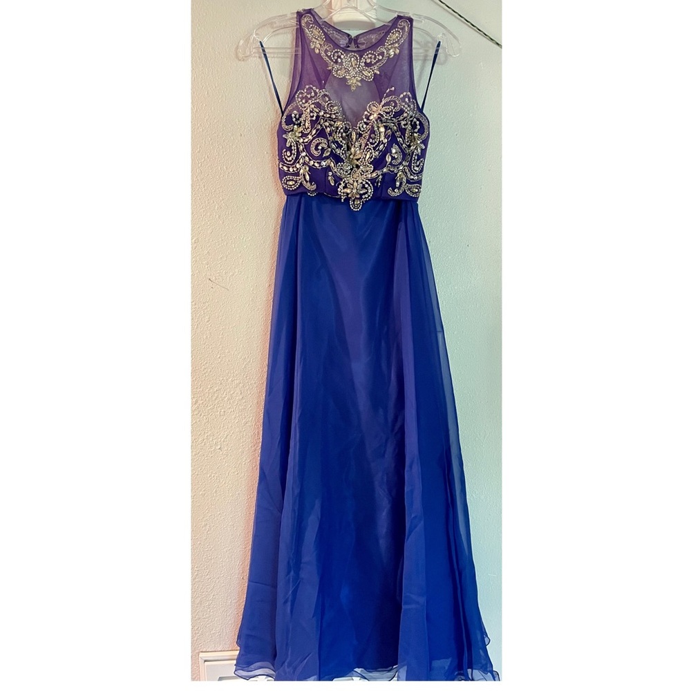 Two piece prom dress